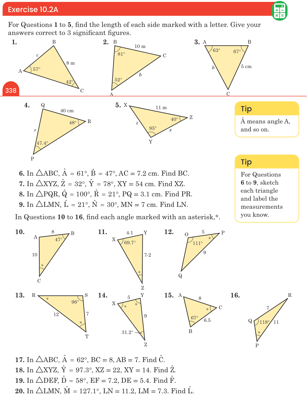 Exercise 10.2A