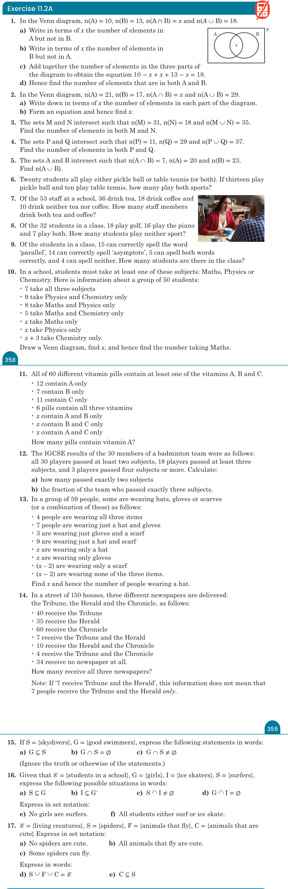 Exercise 11.2A
