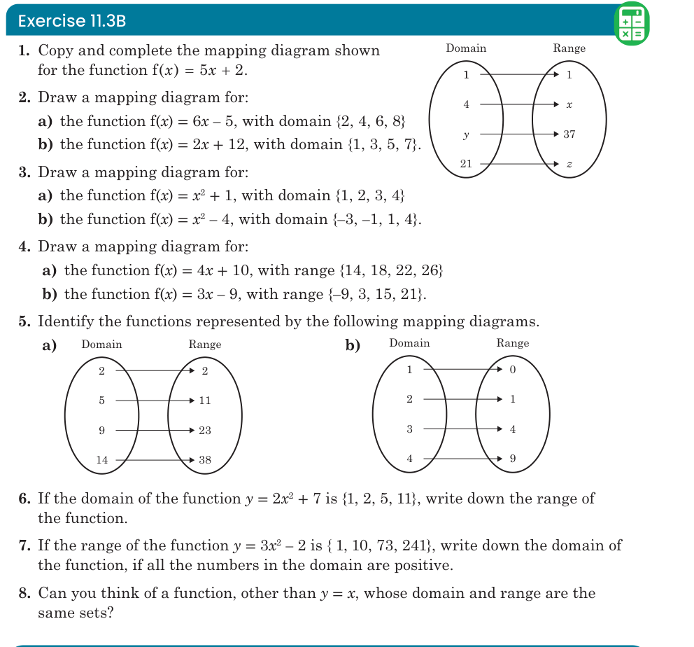 Exercise 11.3B