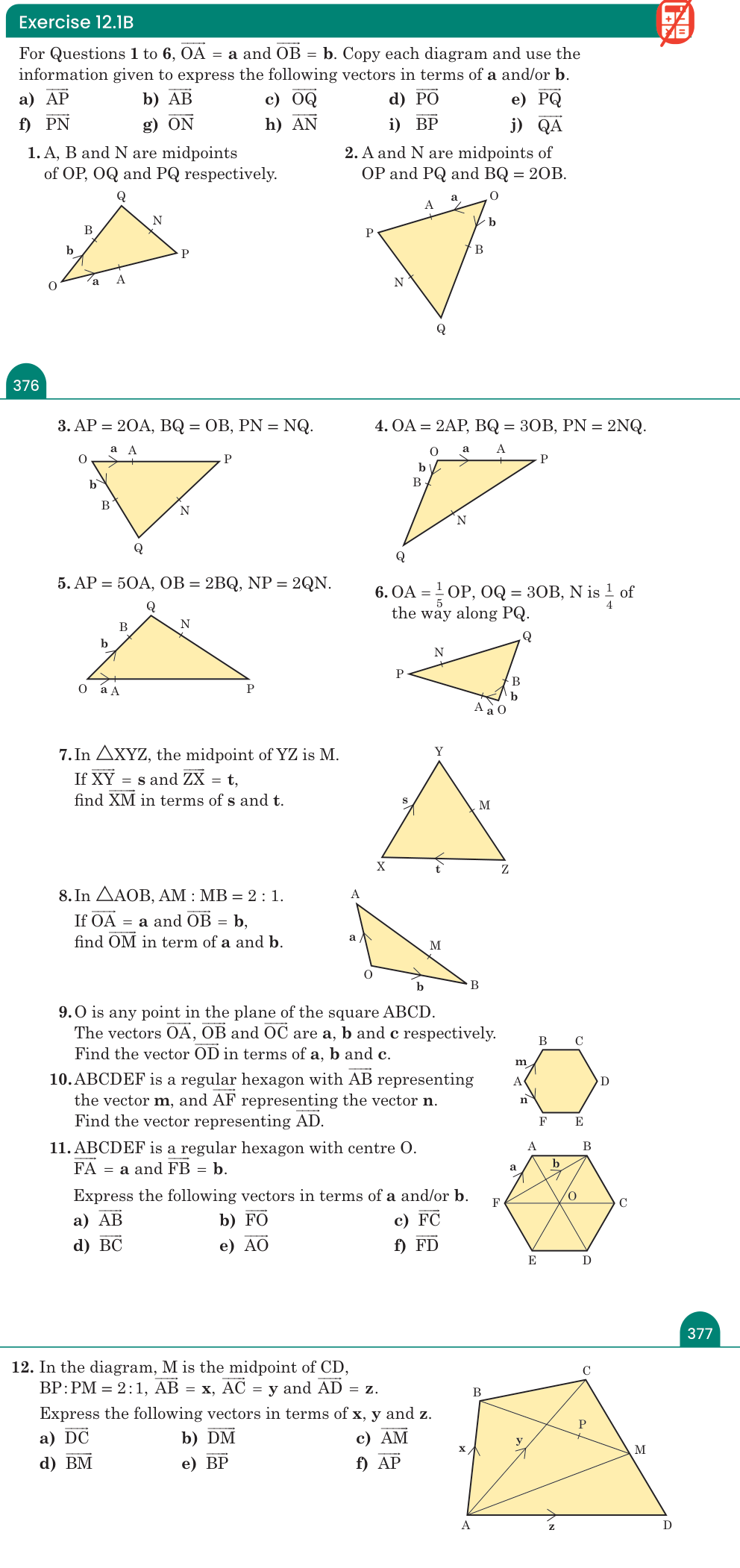 Exercise 12.1B