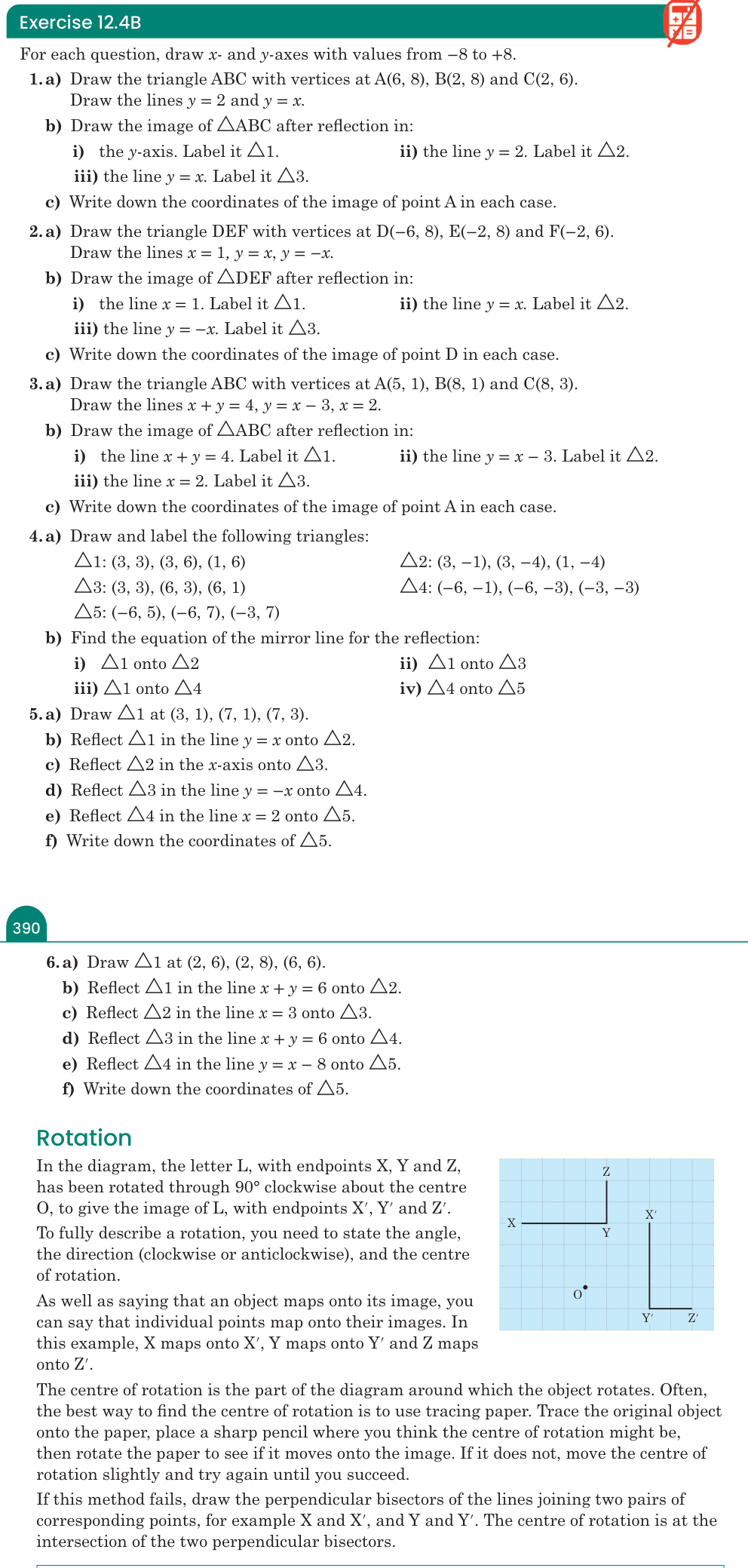Exercise 12.4B