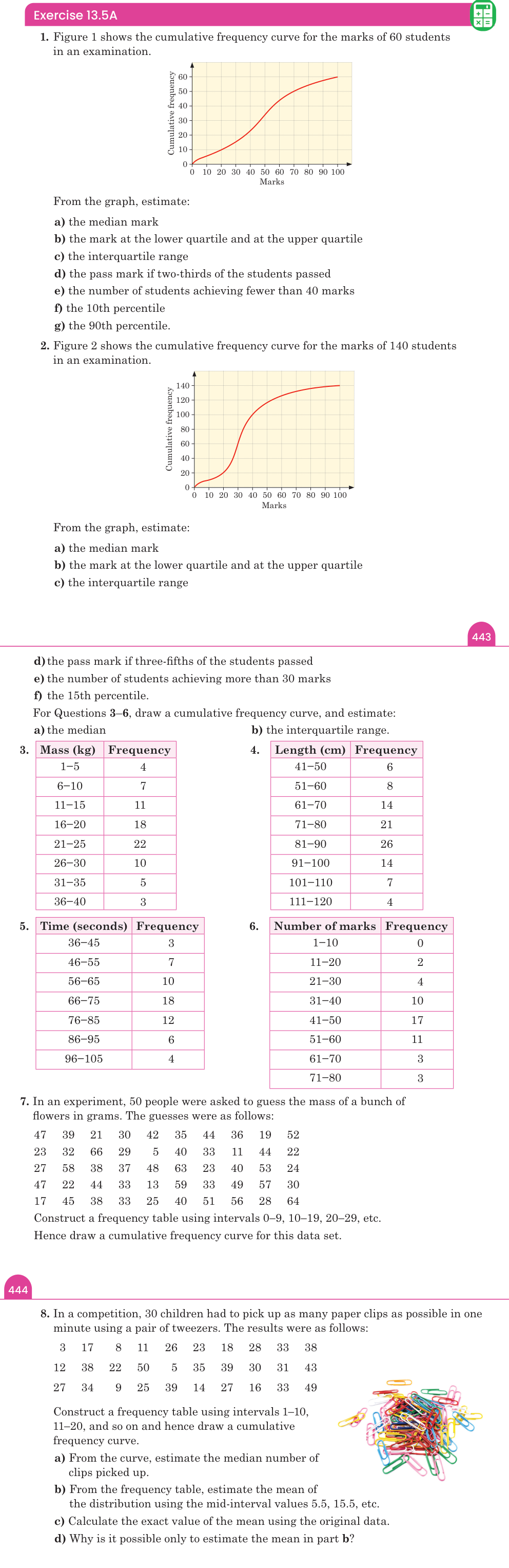 Exercise 13.5A