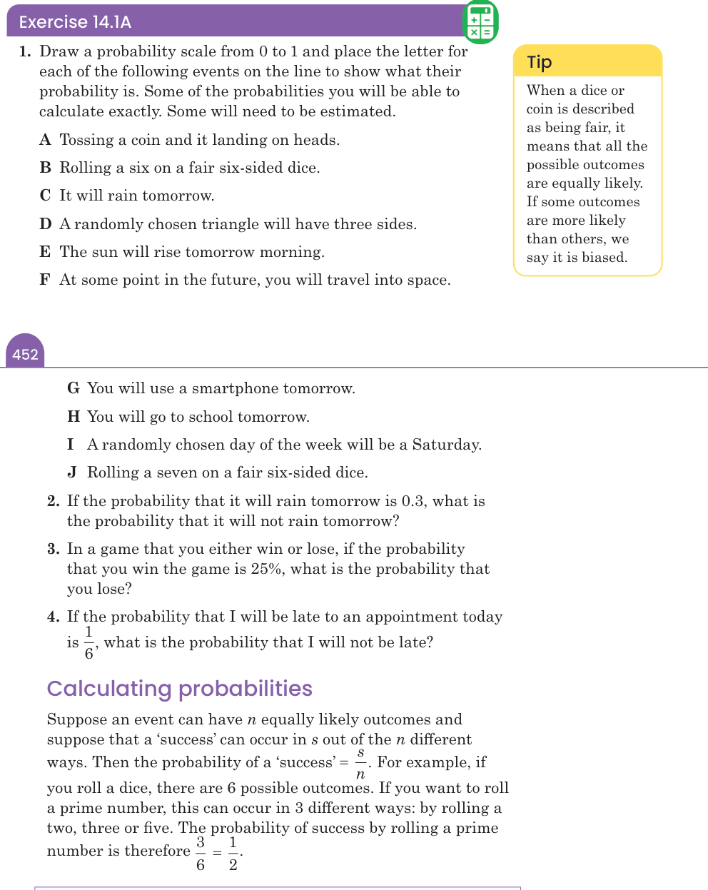 Exercise 14.1A