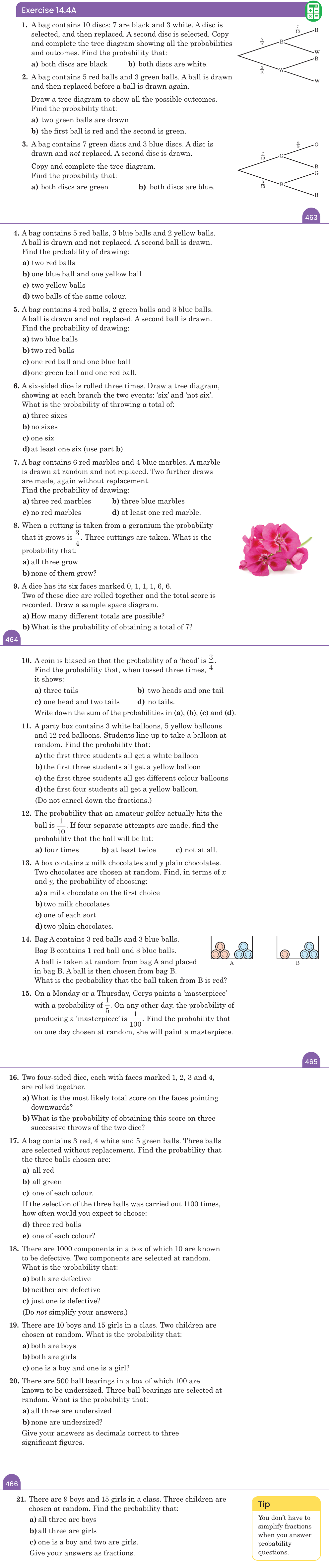 Exercise 14.4A