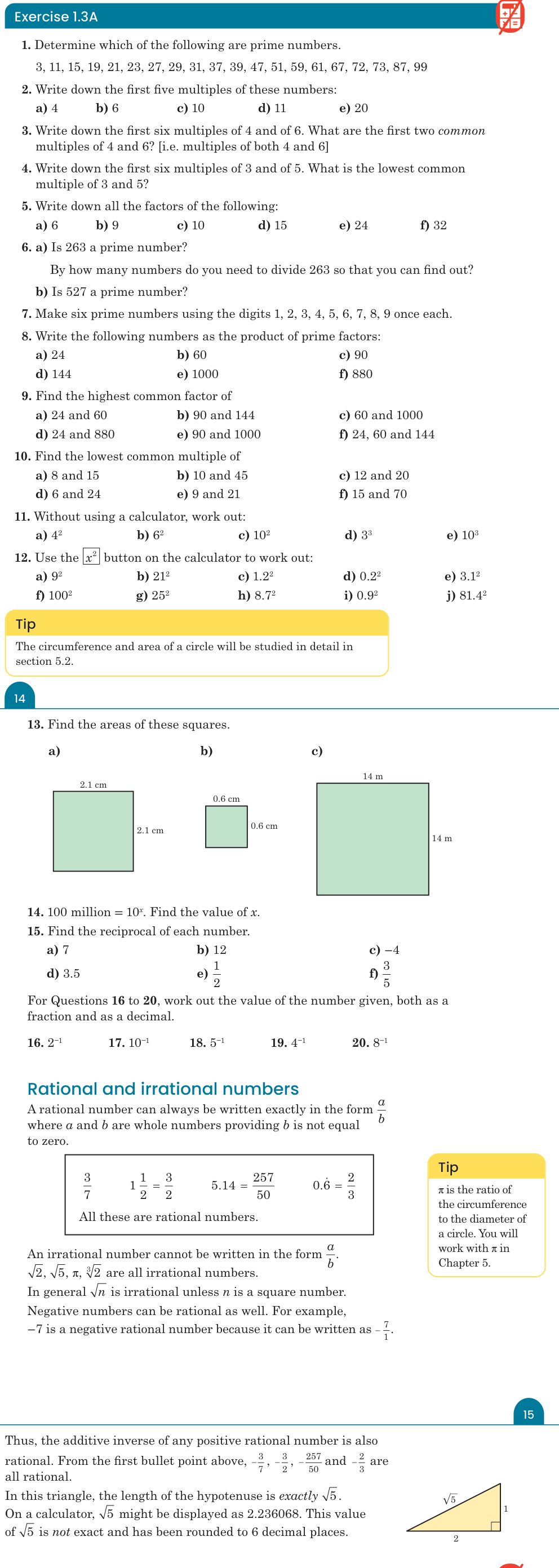 Exercise 1.3A