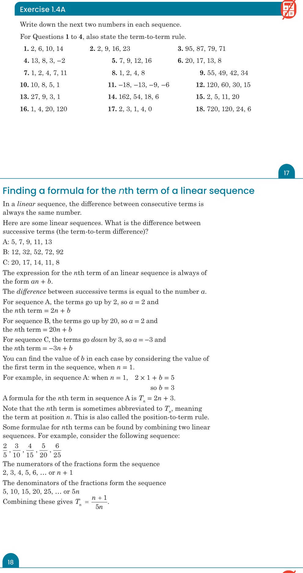 Exercise 1.4A