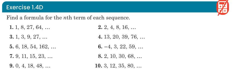 Exercise 1.4D