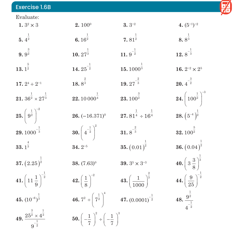 Exercise 1.6B