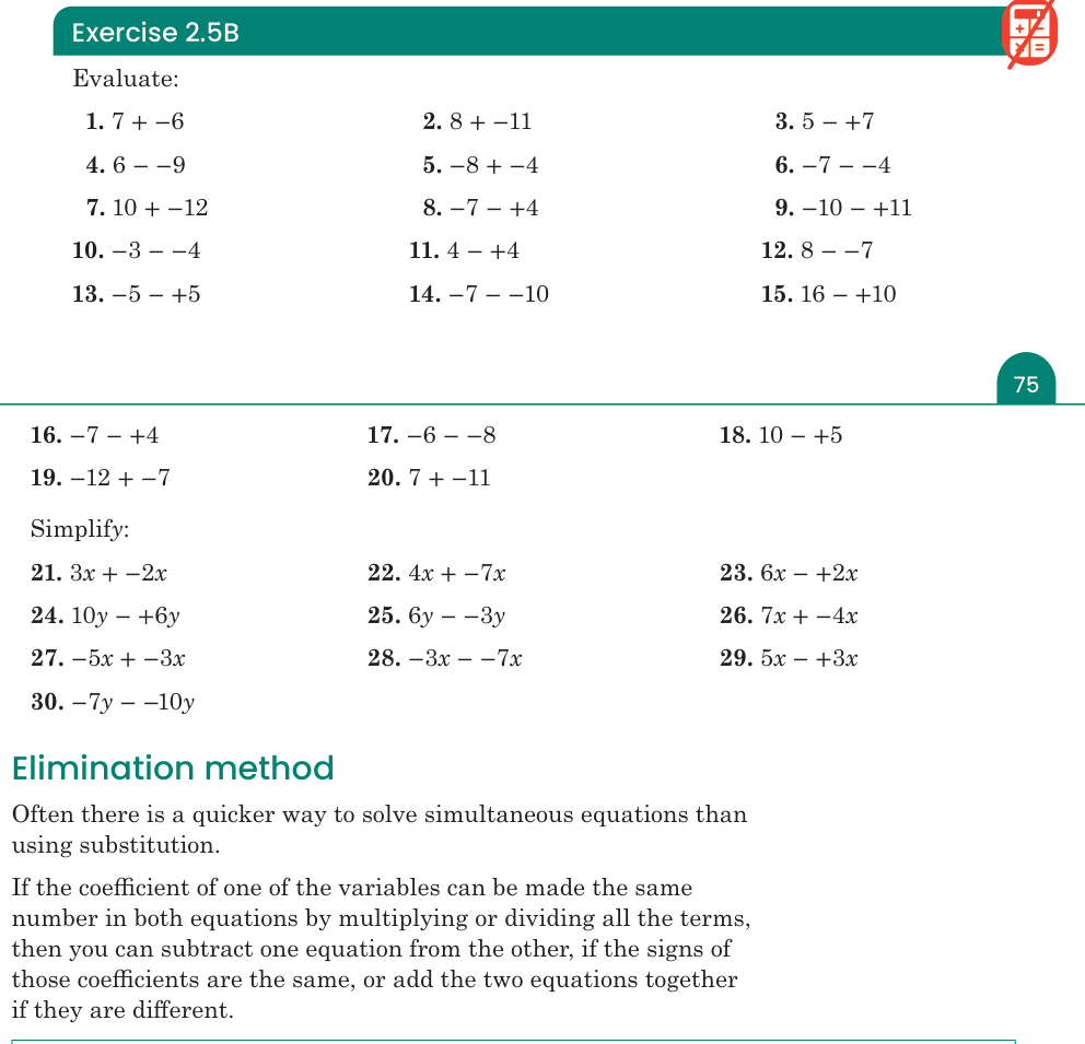 Exercise 2.5B