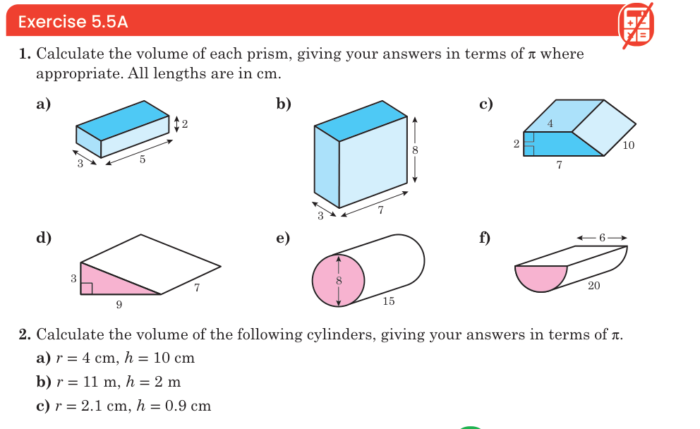 Exercise 5.5A