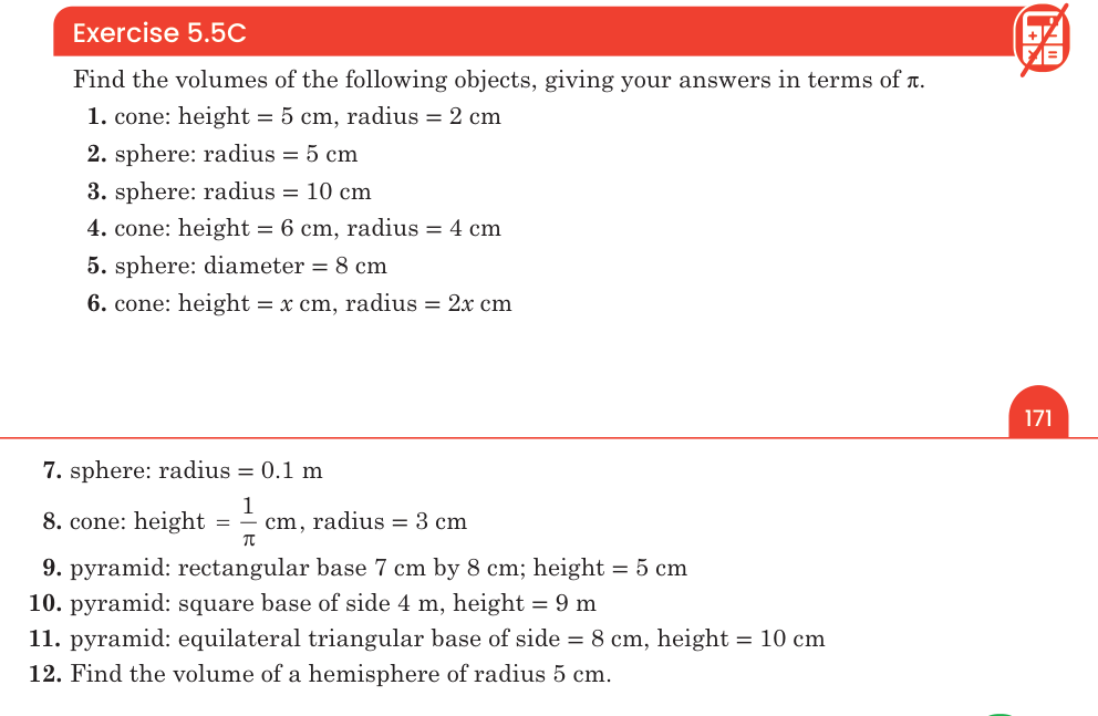 Exercise 5.5C