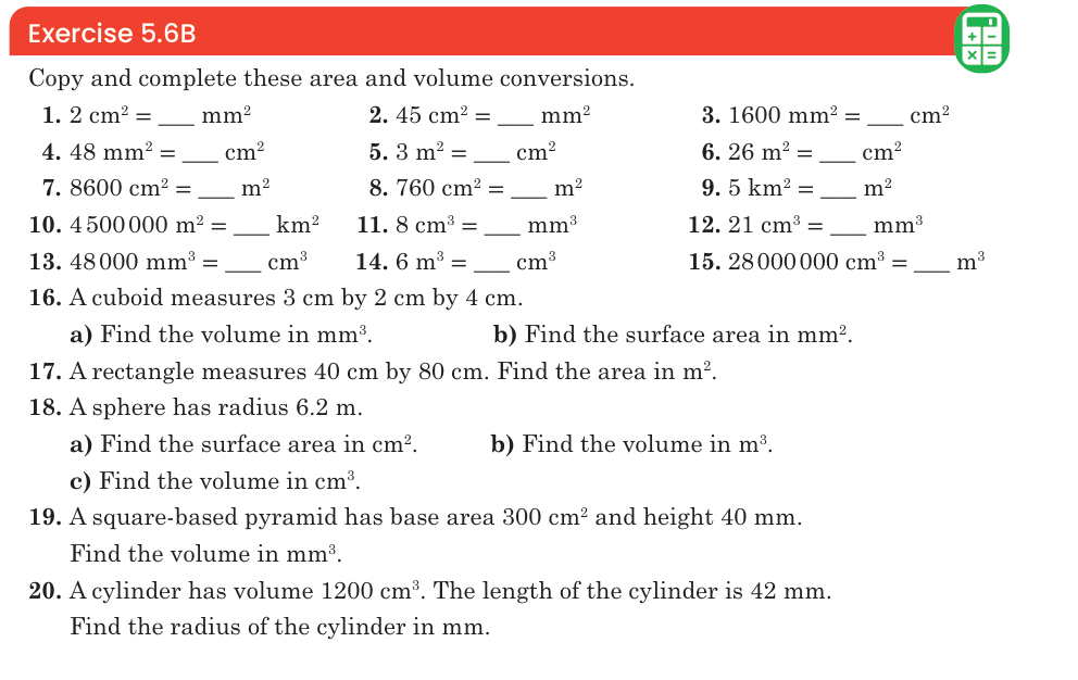 Exercise 5.6B