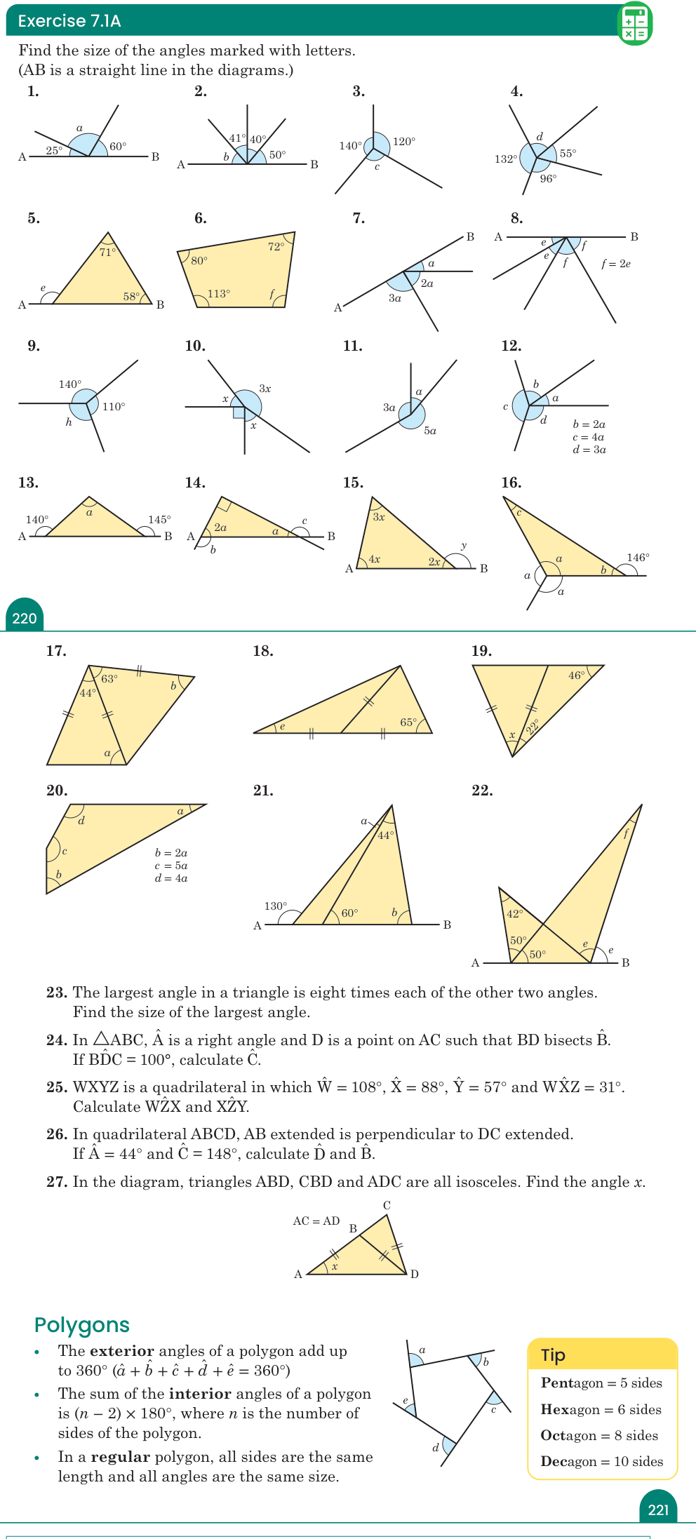Exercise 7.1A