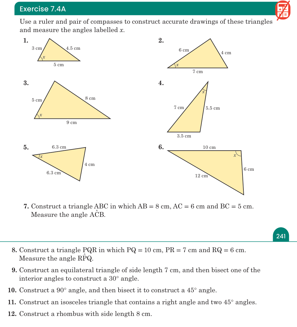 Exercise 7.4A