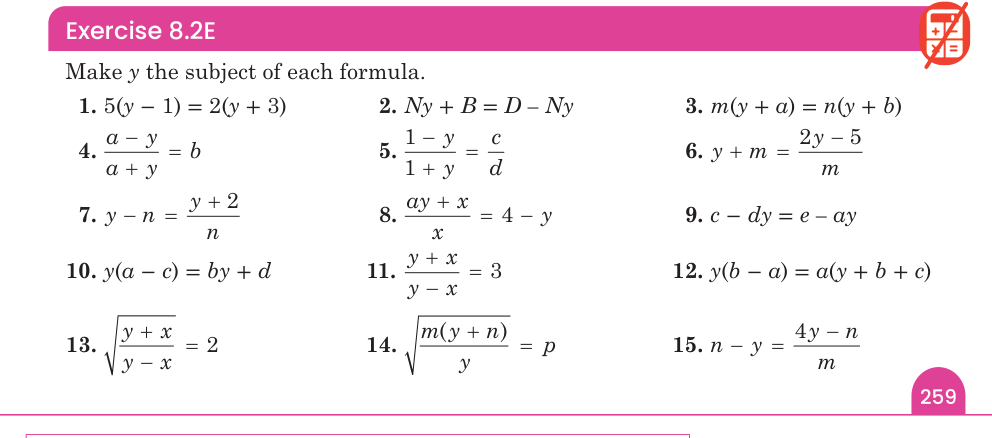 Exercise 8.2E