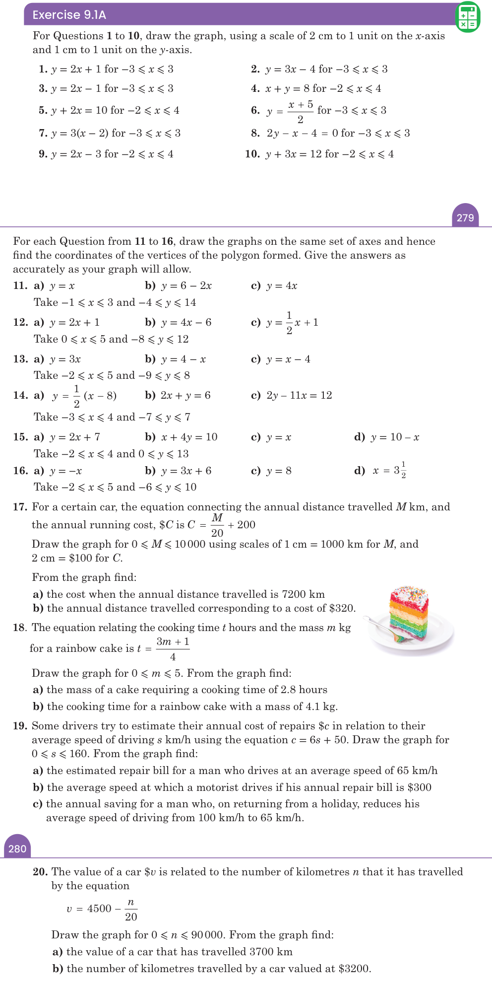 Exercise 9.1A