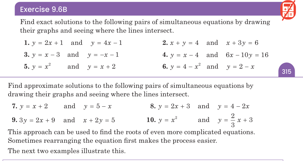 Exercise 9.6B