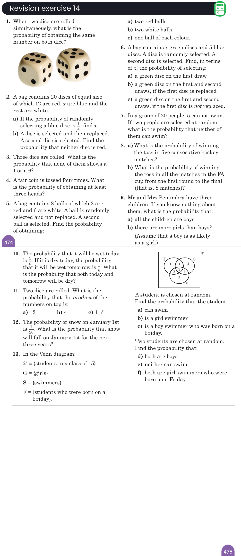 Revision exercise 14