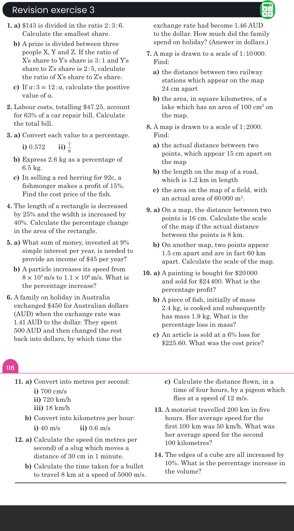 Revision exercise 3