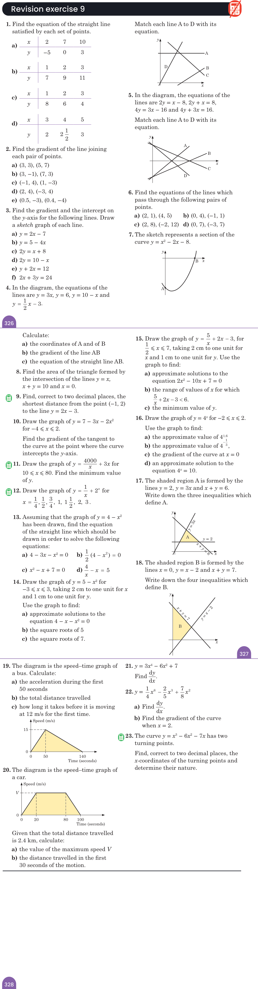 Revision exercise 9