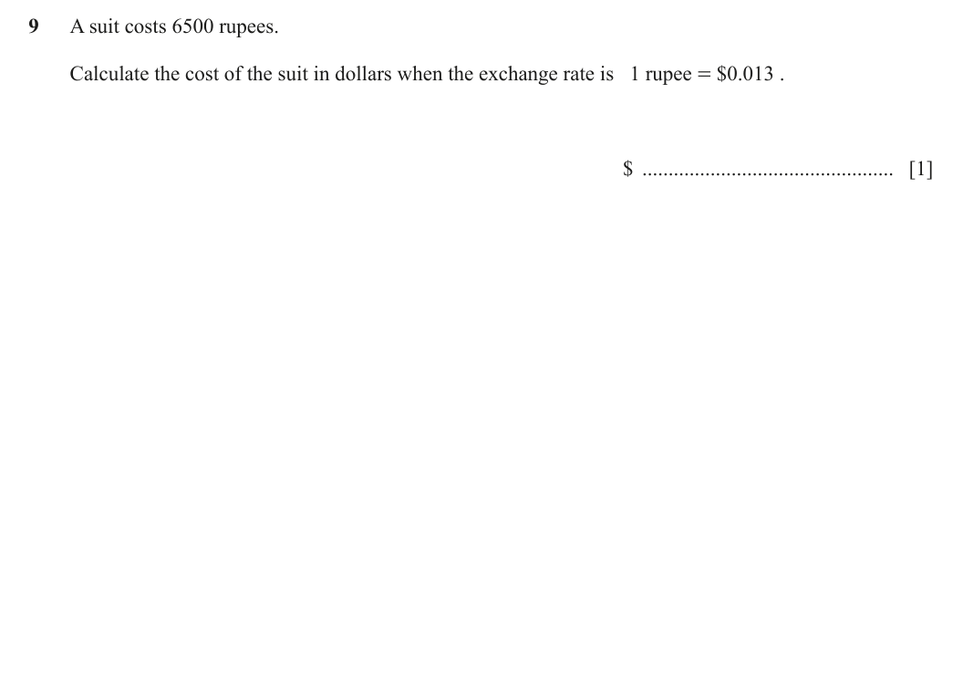 Question 9