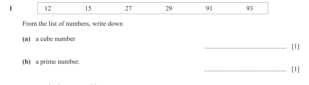 Question 1