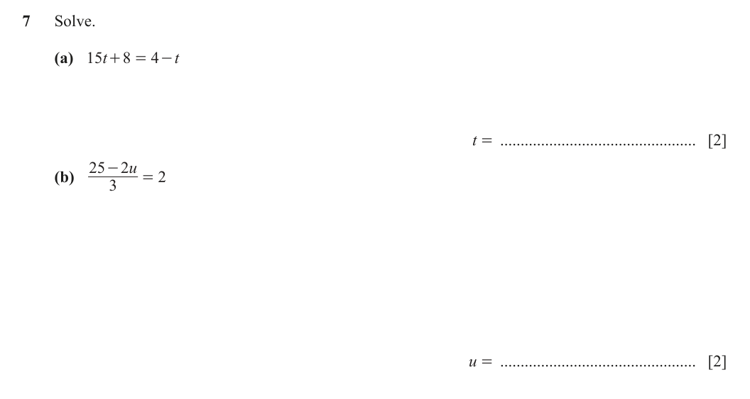 Question 7