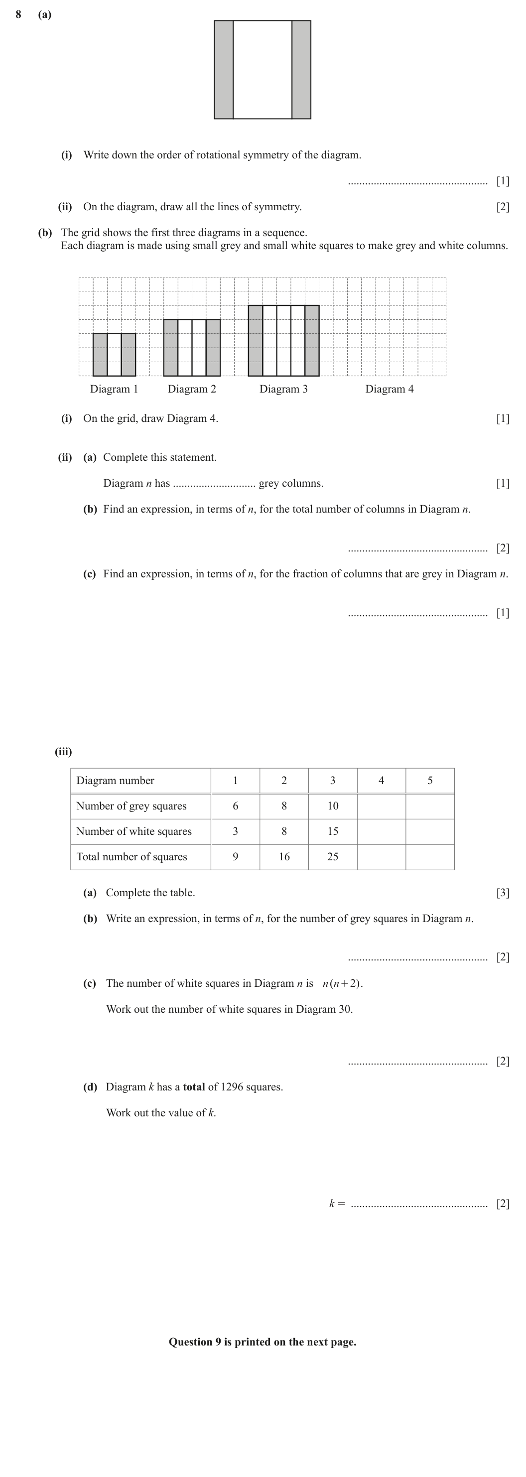 Question 8