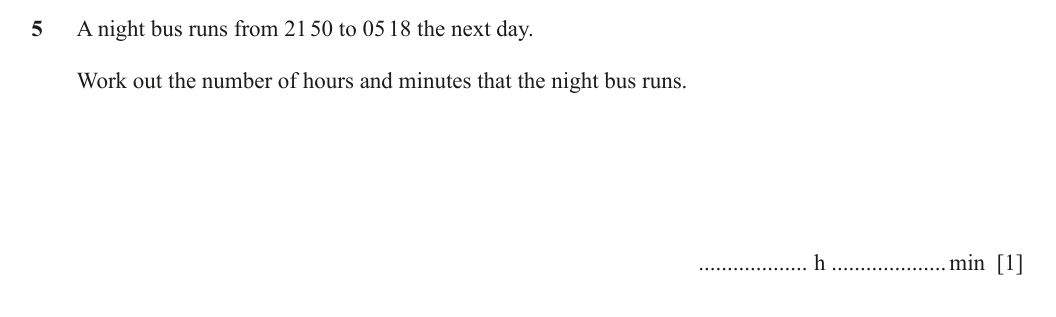Question 5