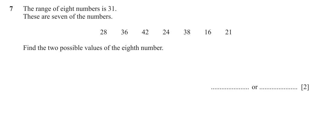 Question 7