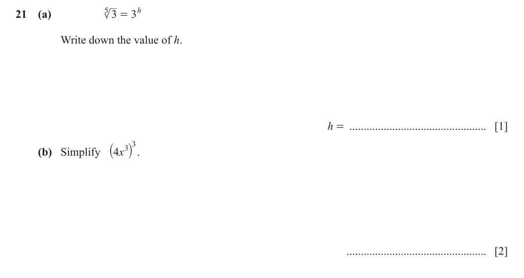 Question 21