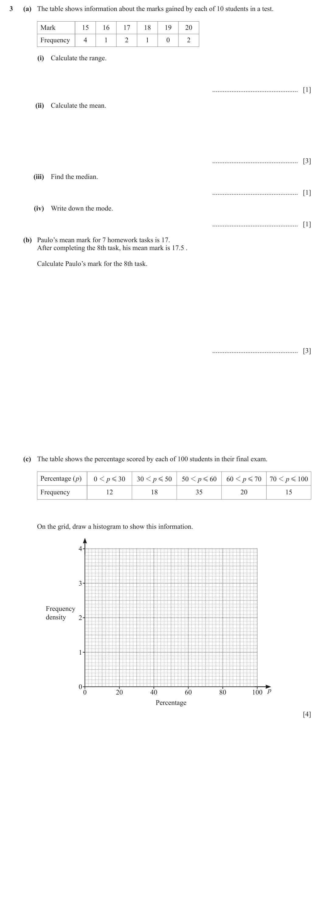 Question 3
