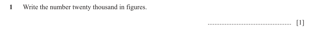Question 1