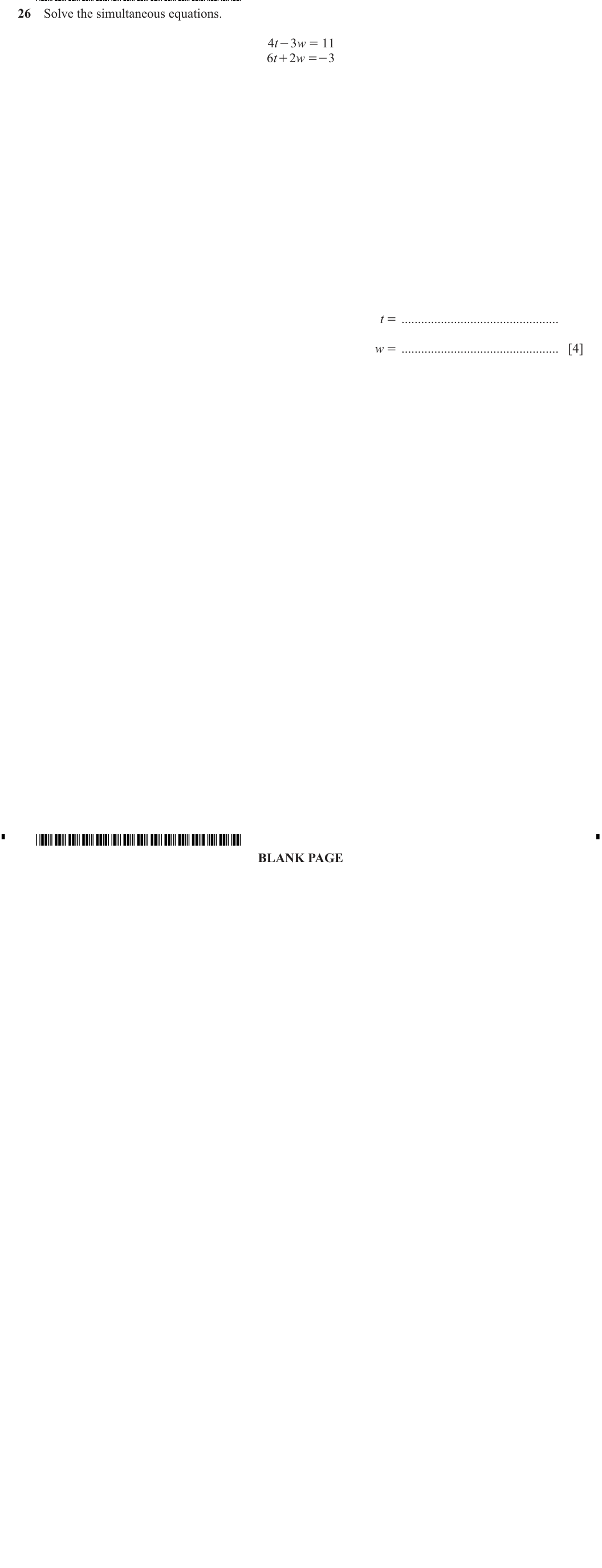 Question 26