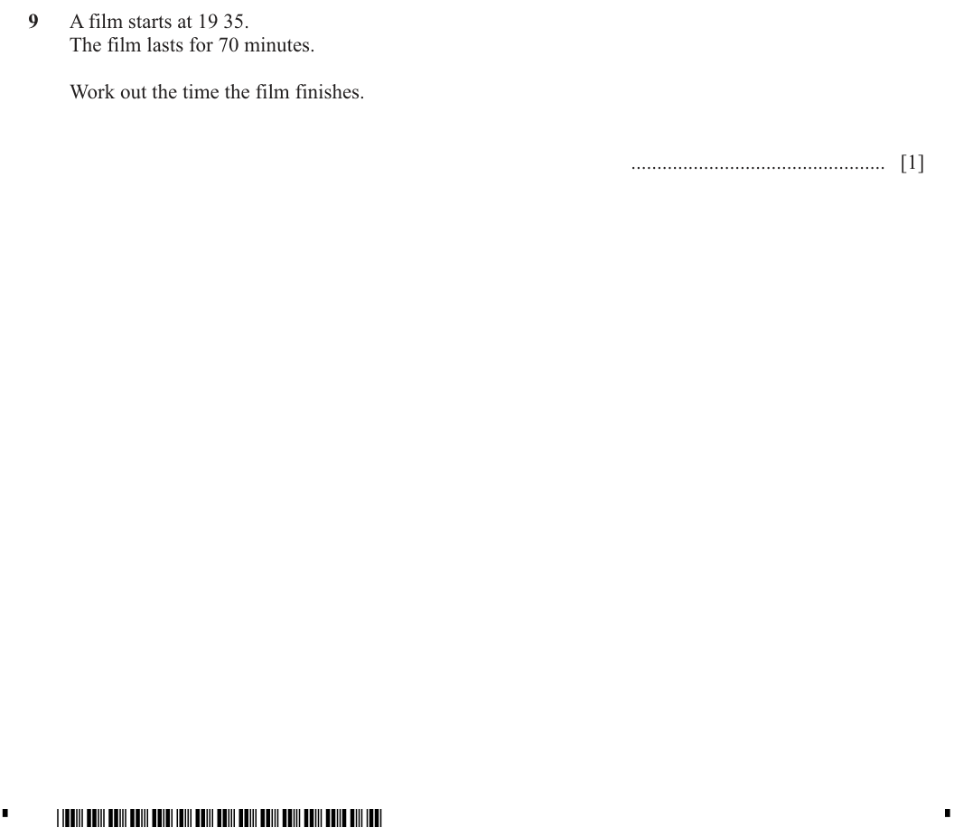 Question 9