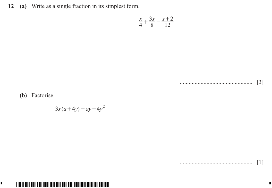 Question 12