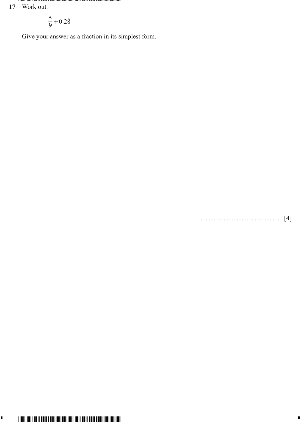 Question 17
