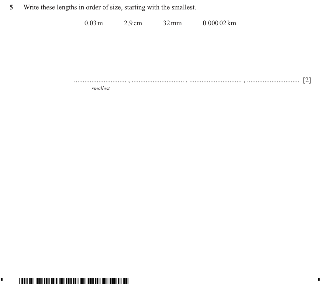 Question 5