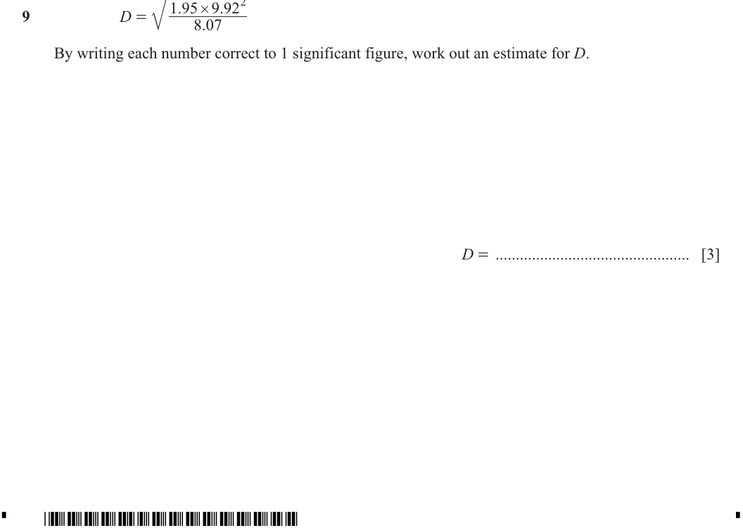 Question 9