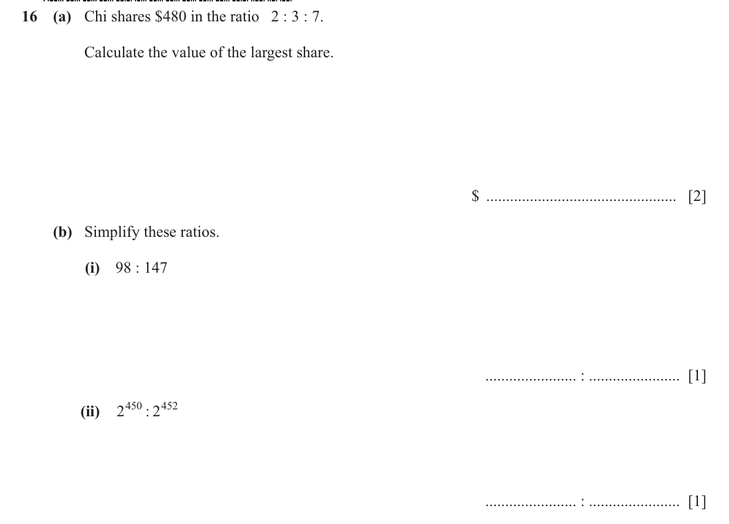 Question 16