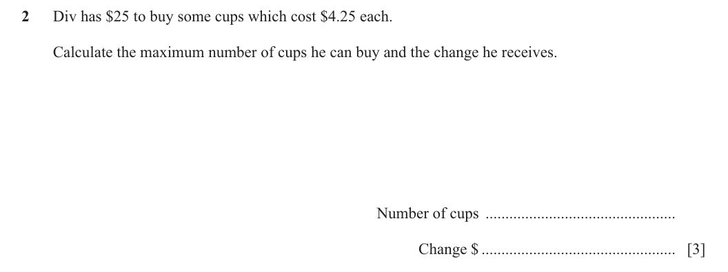 Question 2