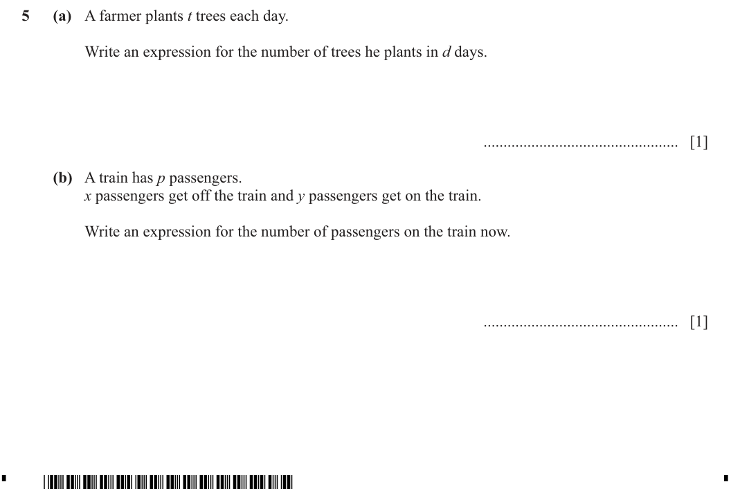 Question 5