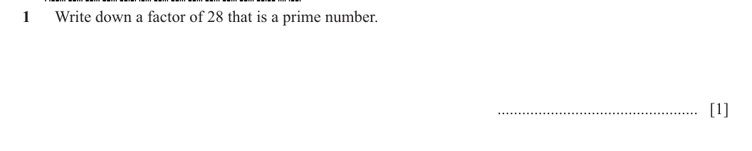 Question 1