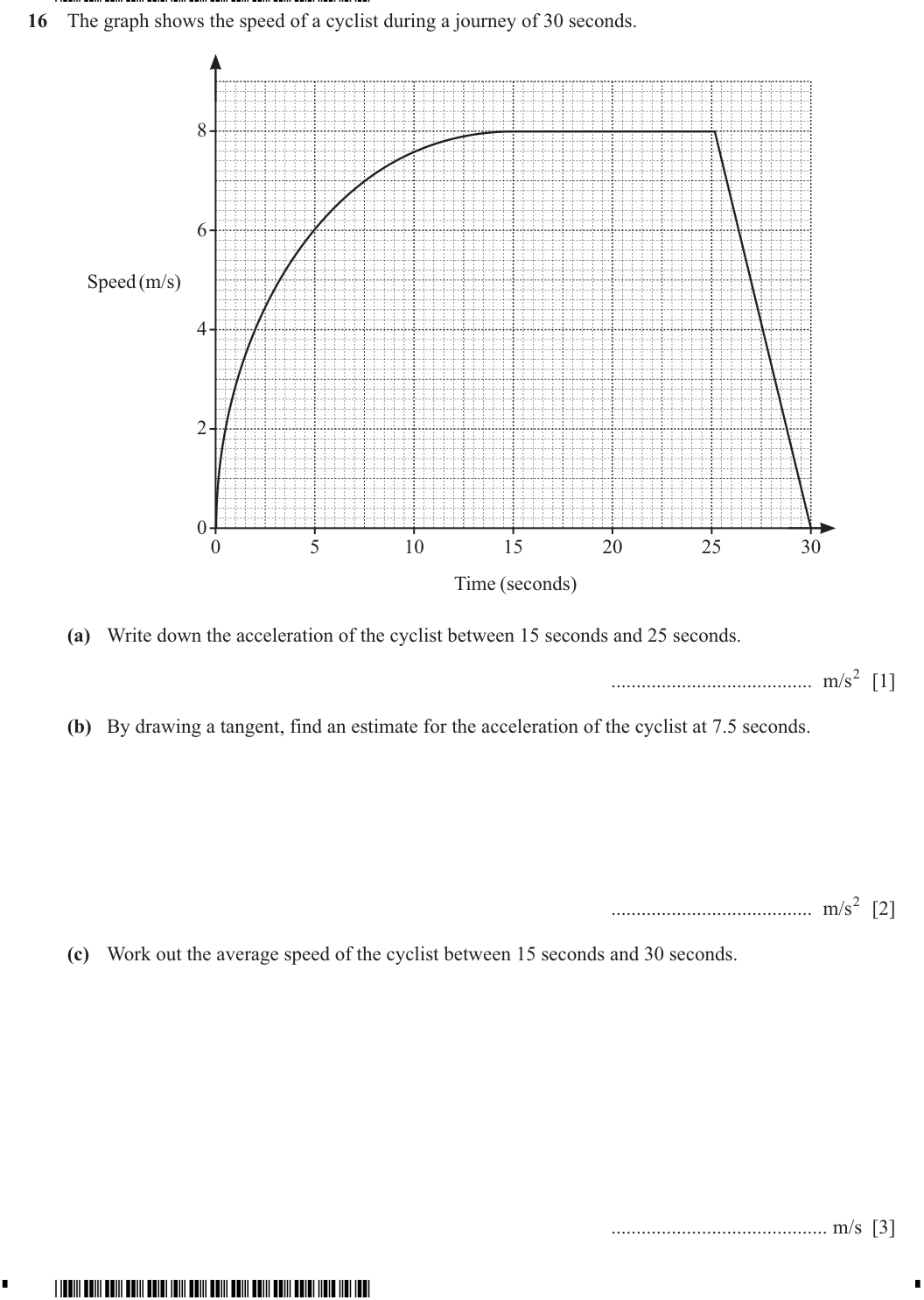 Question 16