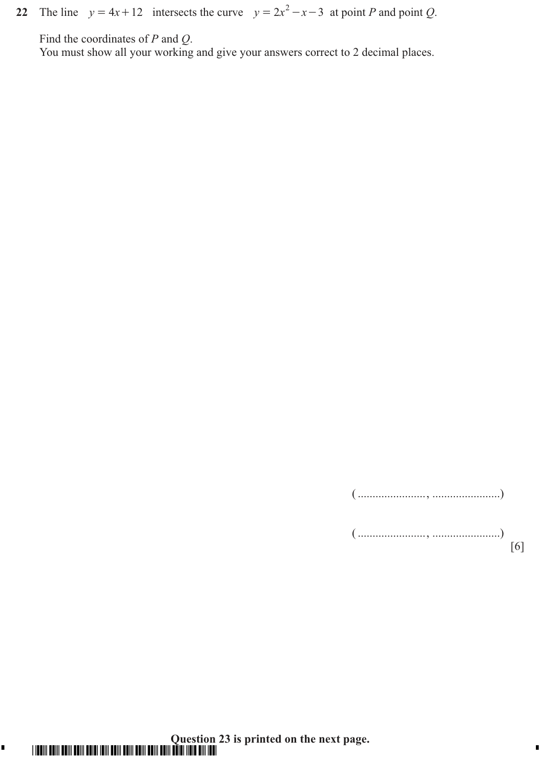 Question 22