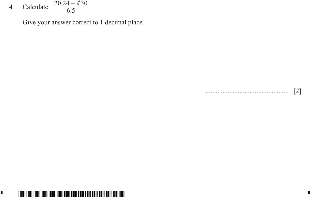 Question 4