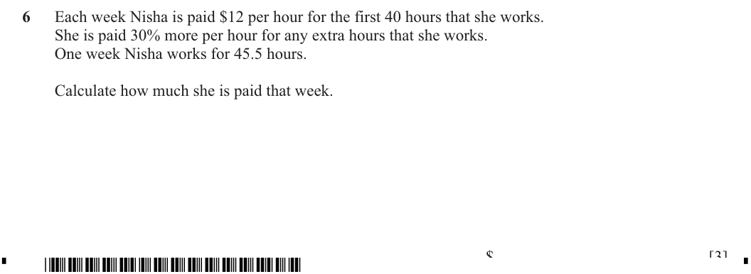 Question 6