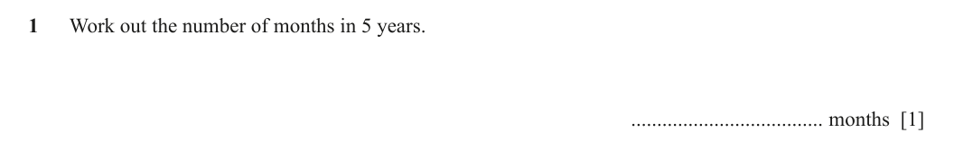 Question 1