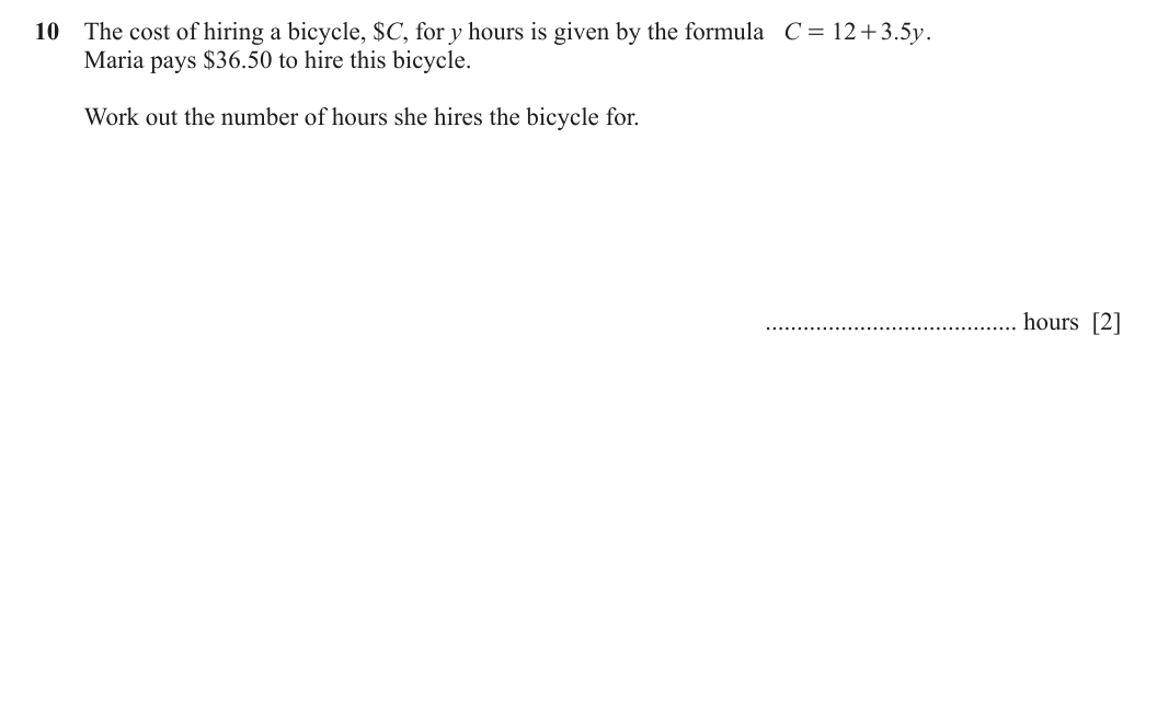 Question 10