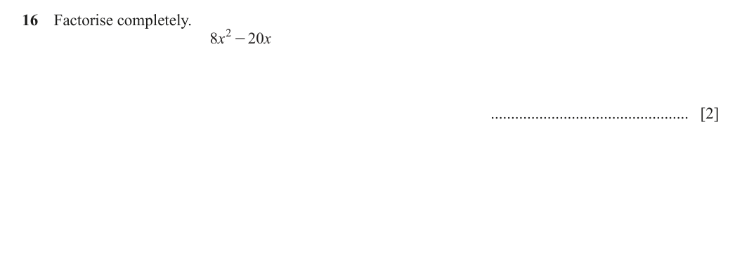 Question 16